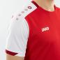 Preview: Jako T-Shirt Dynamic - rot/weiß/dunkelrot