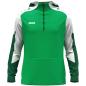 Preview: Jako Children Zip hoodie Dynamic - green/white/dark green