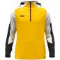Preview: Jako Kinder Zip Hoodie Dynamic - gelb/weiß/schwarz