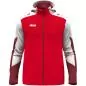 Preview: Jako Children Hooded jacket Dynamic - red/white/dark red