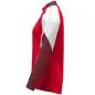 Preview: Jako Ziptop Dynamic Damen - rot/weiß/dunkelrot
