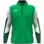 Preview: Jako Children Zip top Dynamic - green/white/dark green