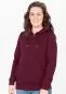 Preview: Jako Hooded jacket Organic - maroon