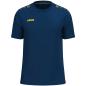 Preview: Jako T-Shirt One Cotton - navy/citro