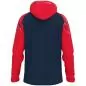 Preview: Jako Kapuzenjacke Sonic - marine/rot