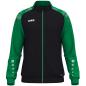 Preview: Jako Polyesterjacke Sonic - schwarz/grün