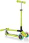 Preview: Globber Mini Scooter Primo Foldable Lights Anodized T-Bar - limettengrün