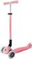 Preview: Globber Mini Scooter Primo Foldable Plus Lights - pastel pink, fuchsia