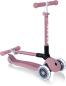 Preview: Globber Mini Scooter JUNIOR Foldable Lights Eco - berry