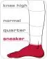Preview: Lenz Performance sneaker tech 3er Pack - beere mele/altrosa mele/beere