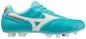 Preview: Mizuno Sport Morelia II Elite MD Football Footwear - Blue Curacao/Snow White/Red Brown Satin