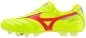 Preview: Mizuno Sport Morelia II Japan MD Football Footwear - Safety Yellow/Fiery Coral 2/Safety Yell