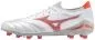 Preview: Mizuno Sport Morelia Neo IV Beta Japan MD Football Footwear - White/Radiant Red/ Hot Coral
