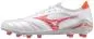 Preview: Mizuno Sport Morelia Neo IV Beta Elite MD Football Footwear - White/Radiant Red/ Hot Coral