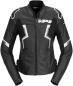 Preview: SPIDI Lederjacke Evorider 3 Damen - schwarz-weiss