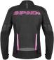 Preview: SPIDI Jacke Race Warrior 2 Net Damen - schwarz-pink