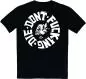 Preview: Pando Moto T-Shirt Luke Don't Die - black