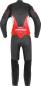Preview: SPIDI Lederkombi Laser Touring Damen - schwarz-rot