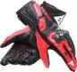 Preview: Dainese Handschuh Reacto Carbon Lang - schwarz-rot 