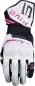 Preview: Five Gloves RFX Sport Evo Woman Gloves - white-black-fluopink