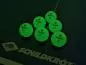 Preview: Table tennis ball Glow in the Dark Poly 40+ quality, 6 pcs.