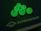Preview: Table tennis ball Glow in the Dark Poly 40+ quality, 6 pcs.