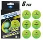 Preview: Table tennis ball Glow in the Dark Poly 40+ quality, 6 pcs.