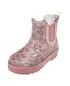 Preview: Playshoes Regenstiefel Halbschaft Leo-Print - rosa