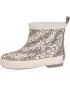 Preview: Playshoes Gummistiefel Halbschaft Blumen - violett