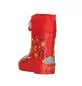 Preview: Playshoes Gummistiefel Halbschaft Waldtiere gefüttert - rot