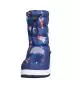 Preview: Playshoes Winter-Bootie Weltraum - marine
