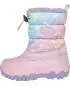 Preview: Playshoes Winter-Bootie Regenbogen - rosa