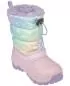 Preview: Playshoes Winter-Bootie Regenbogen - rosa
