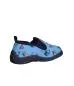 Preview: Playshoes Hausschuh Allover Baustelle - blau