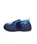Preview: Playshoes Hausschuh Monster - jeansblau