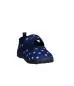 Preview: Playshoes Hausschuh Herzchen - marine
