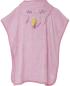 Preview: Playshoes Frottee-Poncho Einhorn - rosa