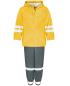 Preview: Playshoes Regen-Set Latzhose Basic - gelb
