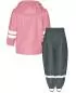 Preview: Playshoes Regen-Set Halbhose Basic - rosa