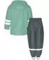 Preview: Playshoes Regen-Set Halbhose Basic - grün