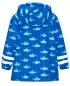 Preview: Playshoes Regen-Jacke Hai allover - blau