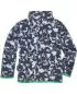 Preview: Playshoes Fleece Jacket Stars Camouflage - dunkelgrau