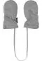Preview: Playshoes Baby-Fäustling - grau