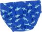 Preview: Playshoes UV-Schutz Schwimmwindel Hai - blau
