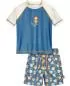Preview: Playshoes UV Protection Swim Set Jungle - teal