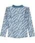 Preview: Playshoes UV-Schutz Bade-Shirt 1/1 Arm Blümchen - petrol