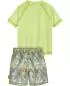 Preview: Playshoes UV Protection Swim Set Shorts Wave - green
