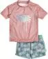 Preview: Playshoes UV Protection Swim Set Palms - koralle
