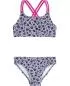 Preview: Playshoes UV-Schutz Bikini Leo-Print - grau