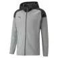 Preview: Puma teamCUP Casuals Hooded Jkt - medium gray heather